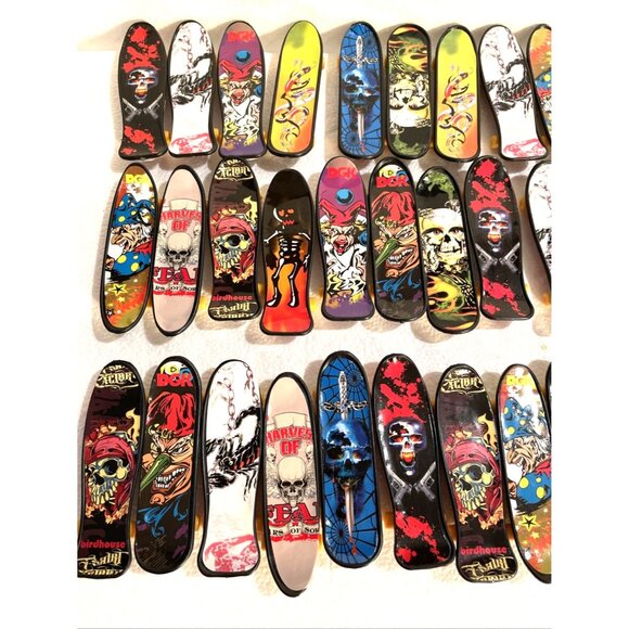 DGK Twin Turbo Kalis Skateboard Deck - 8.06 52 DGK Finger Skateboards Double Sided with Prints on front and back.